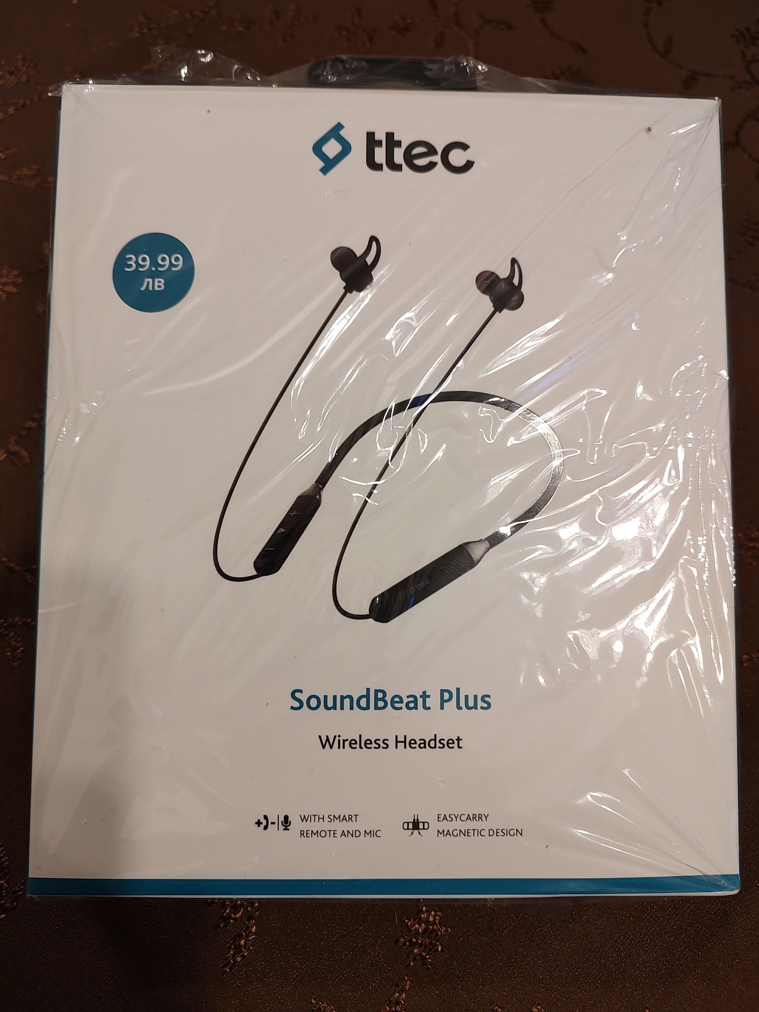 Безжични слушалки TTec SoundBeat Plus