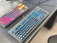 Tastatura Gaming Thermaltake Premium X1 RGB Cherry MX Silver