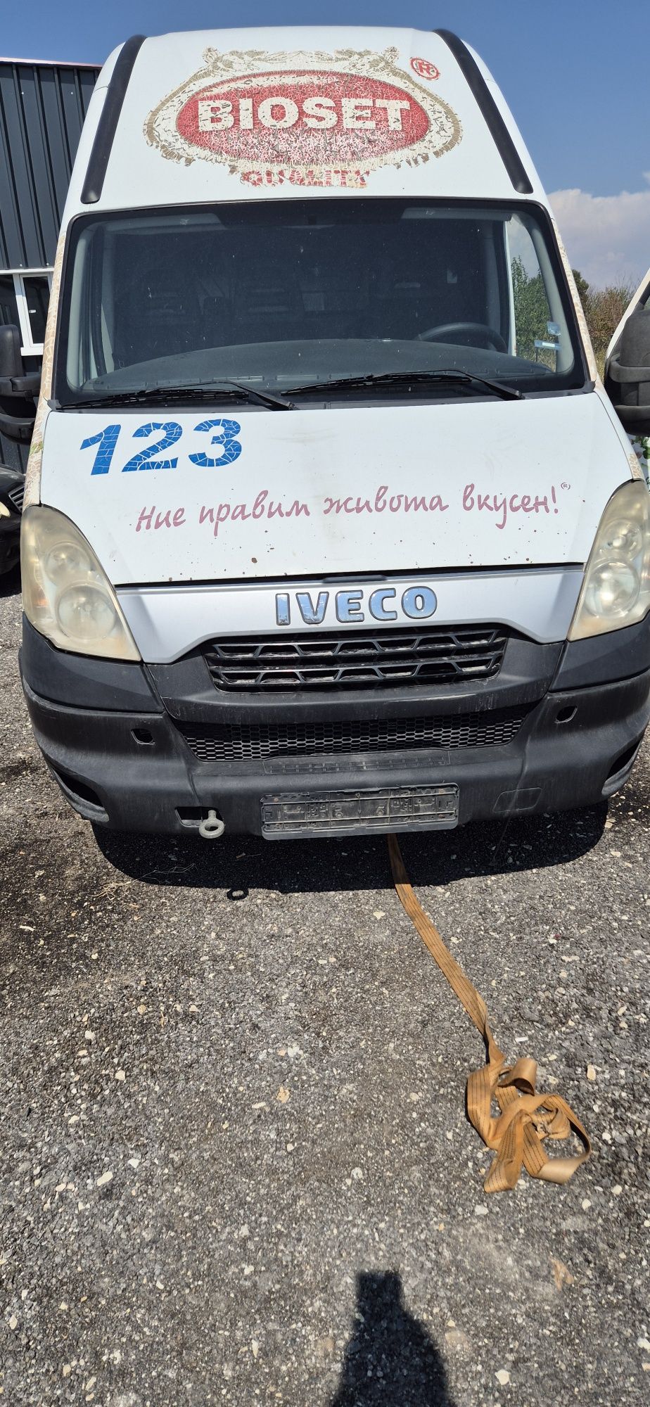 Ивеко 35ц14г 3.0 турбо  заводски метан 2014г