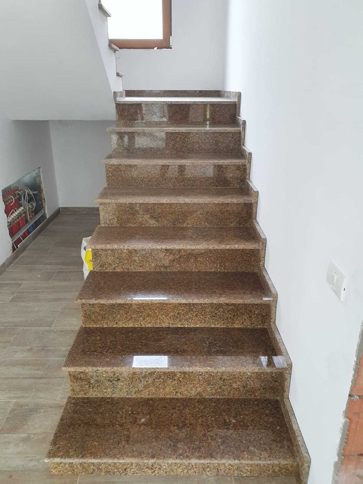 Trepte din granit pe comanda
