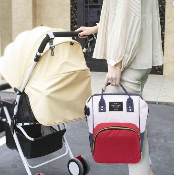 Бебешка раница за количка чанта за майки за бебешки аксесоари кърмачки