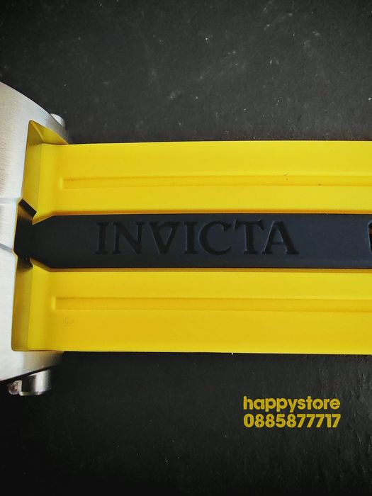 INVICTA Racing Monza Yellow steel 57mm, Инвикта нов ръчен часовник