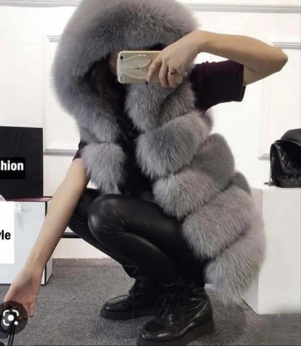 Дамски пухен елек