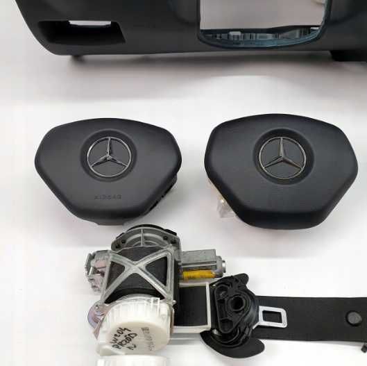 Mercedes Benz e klass w212 facelift  kit airbag  plansa bord / centuri