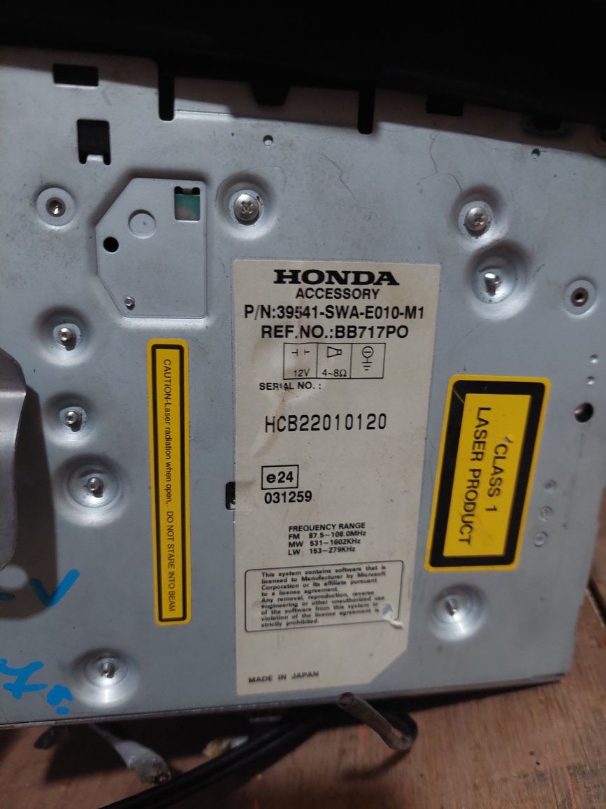 Навигация Honda CRV 3 Мултимедия Хонда 3