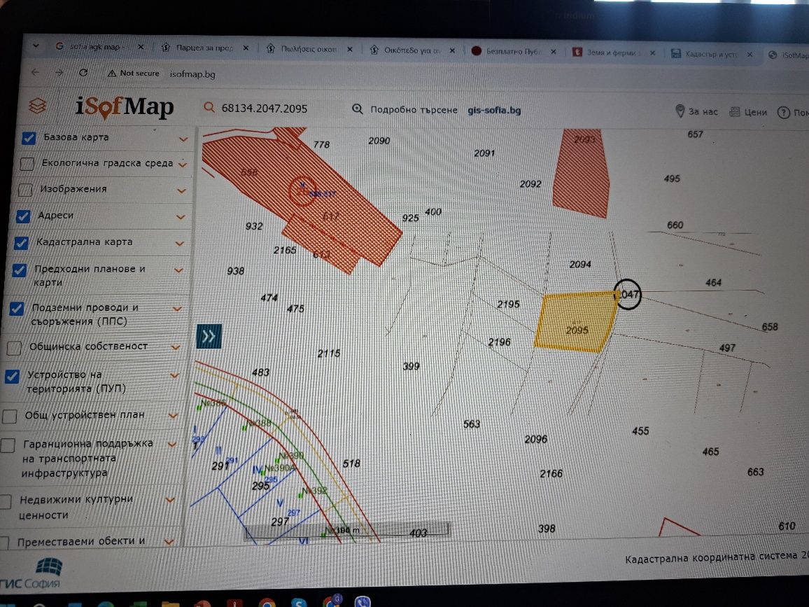 Продава се Парцел в София, в.з. Киноцентъра 3 част - 1067 кв.м за 234 €/кв.м - Снимка #5