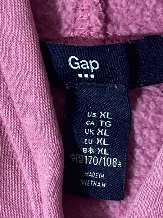 GAP розов суичър XXL кроптоп