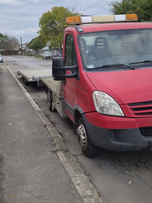 Platformă auto dubla ALUMINIU 2 auto Vezeko Le Mans si Iveco Daily