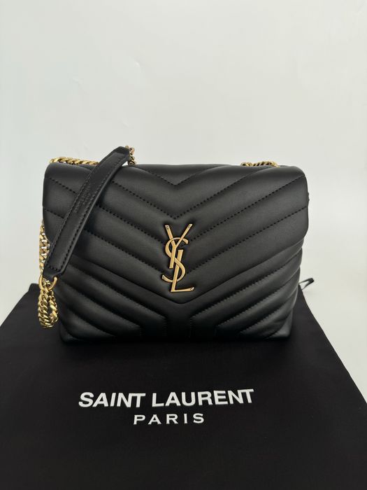 Geanta ysl yves saint laurent lou lou piele naturala