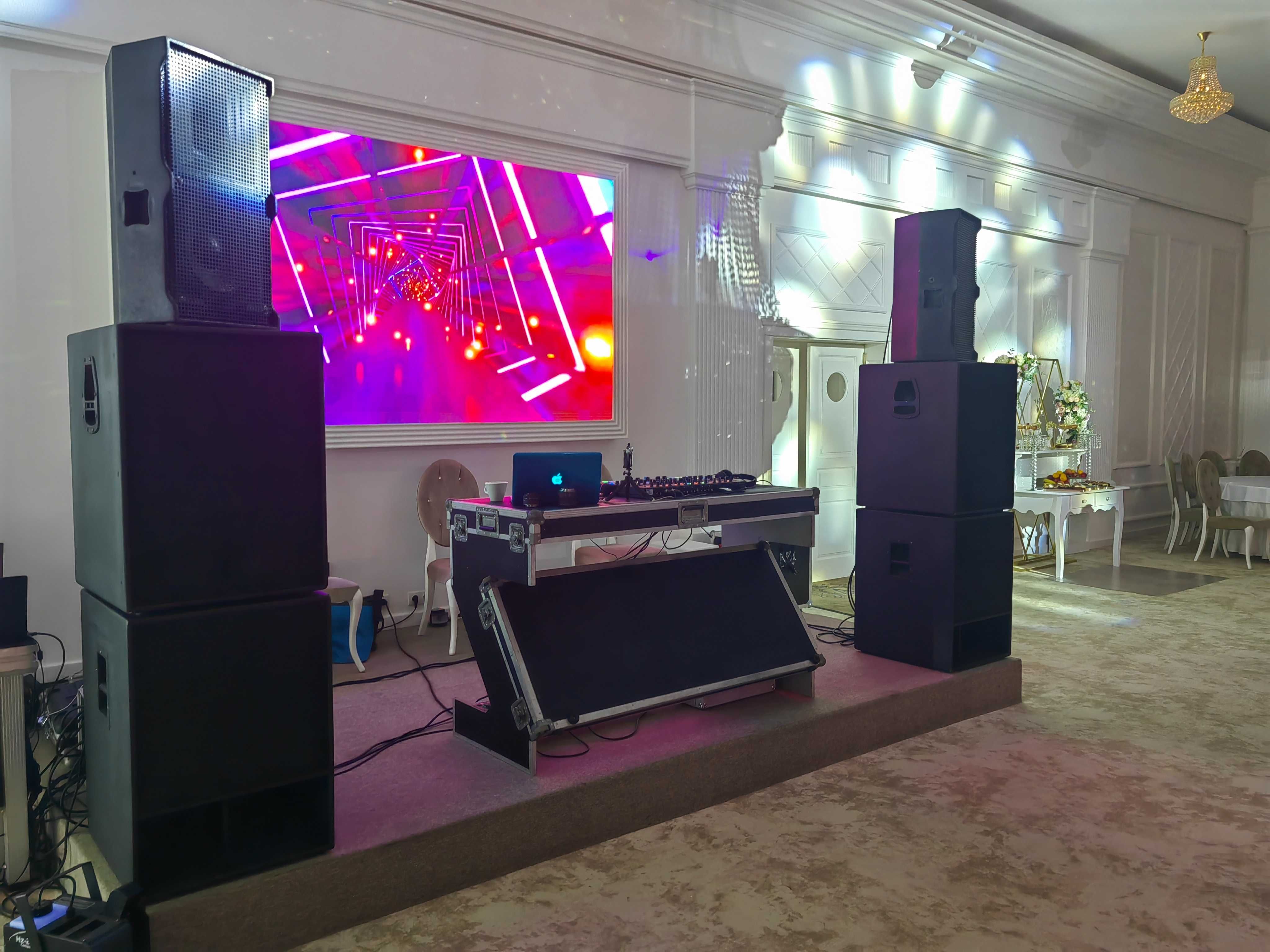 DJ Arad schela lumini sonorizare