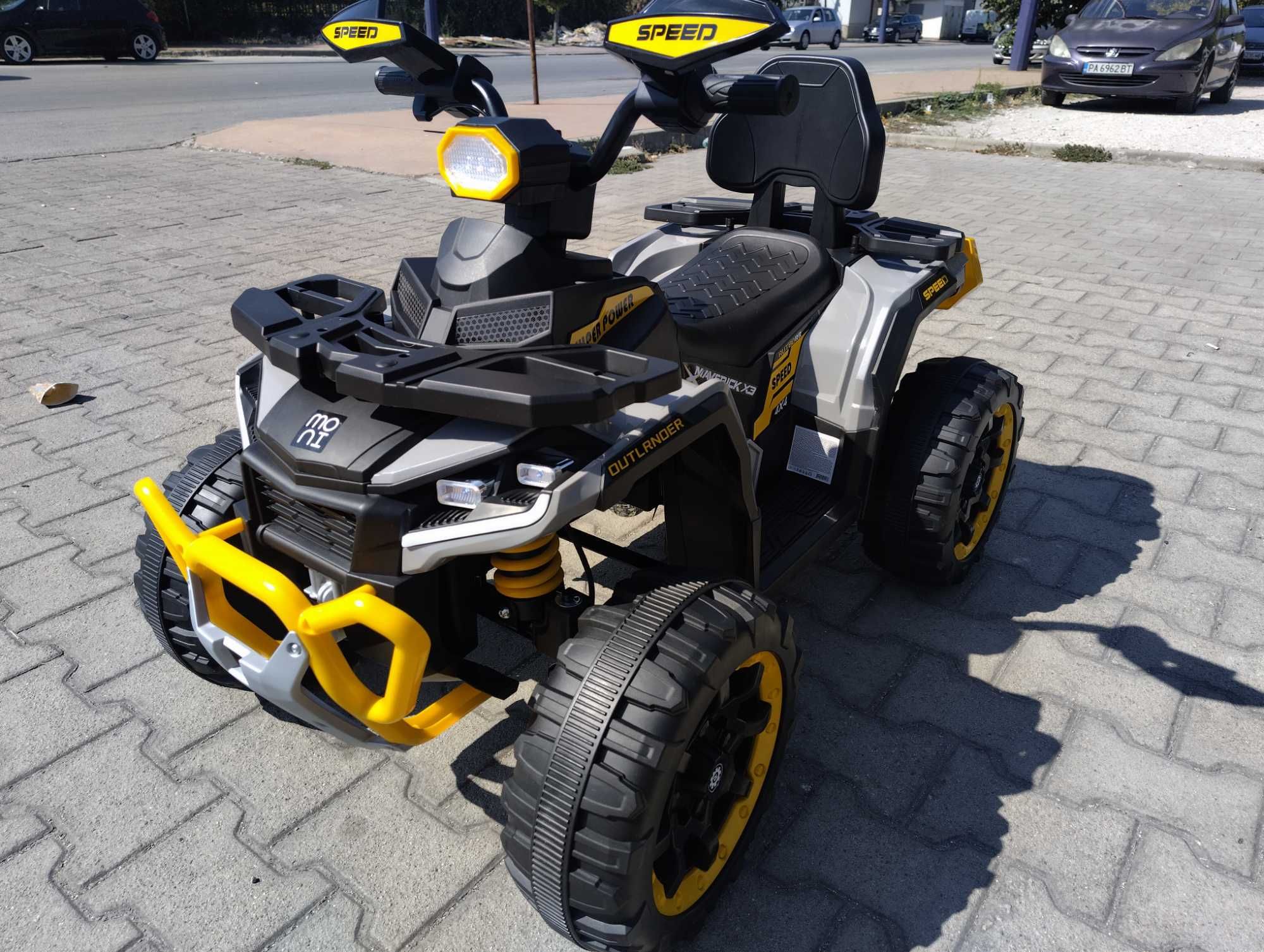 TEXAS Акумулаторно бъги с дистанционно SPEED 4x4 сив