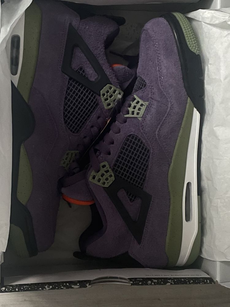 Jordan 4 Purple Canyon