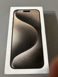 iPhone 15 pro Max 256gb natural titanium!