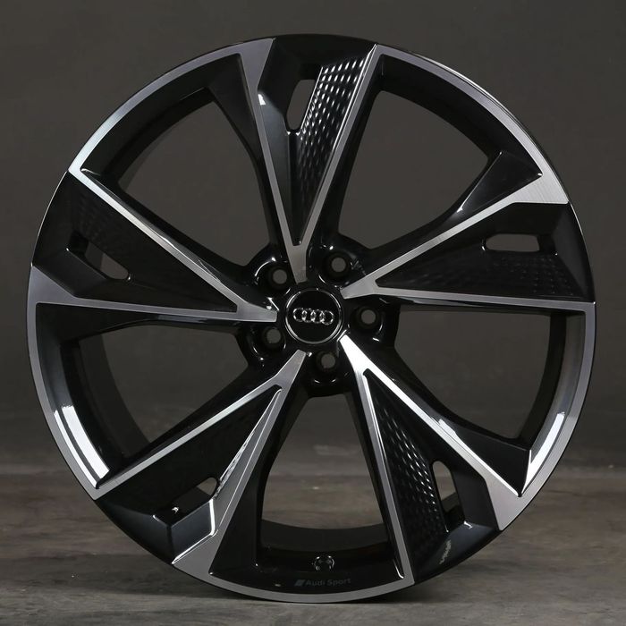 Jante AUDI A6 A7 A8 Q3 Q5 Q7 Q8 22 R22 Black Machined Face Roti AUDI R22 RS