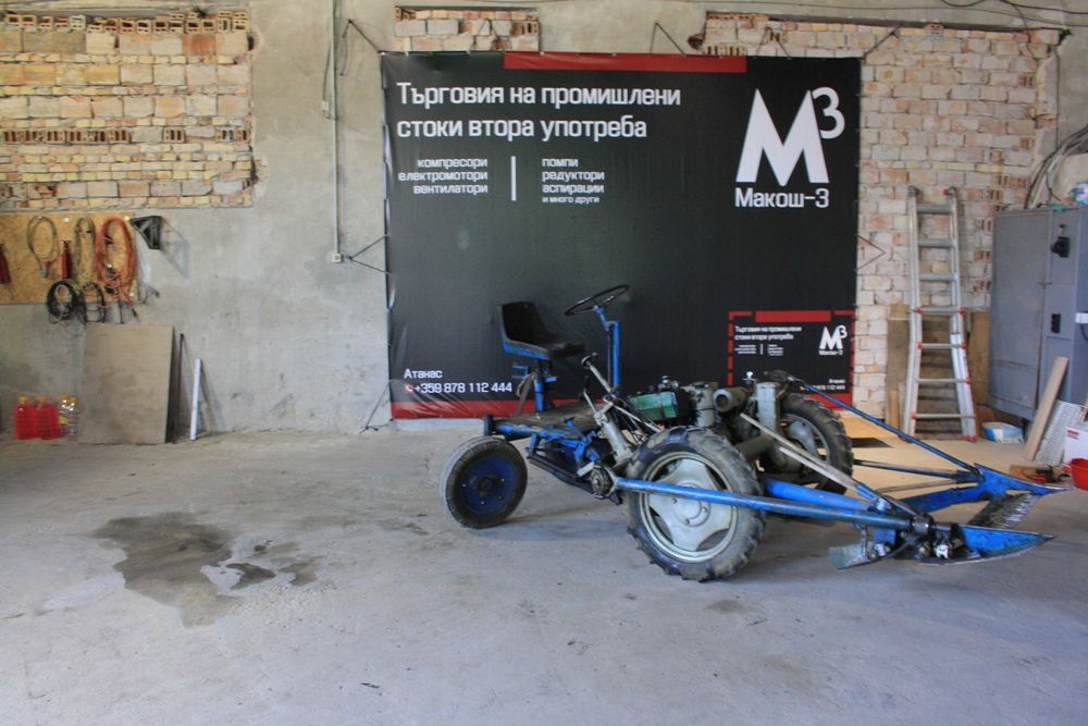 Дизелова сенокосачка BCS четириколка Хидравлика|Стартер 13 к.с