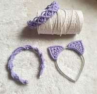 Accesorii par, cordelute handmade , macrame