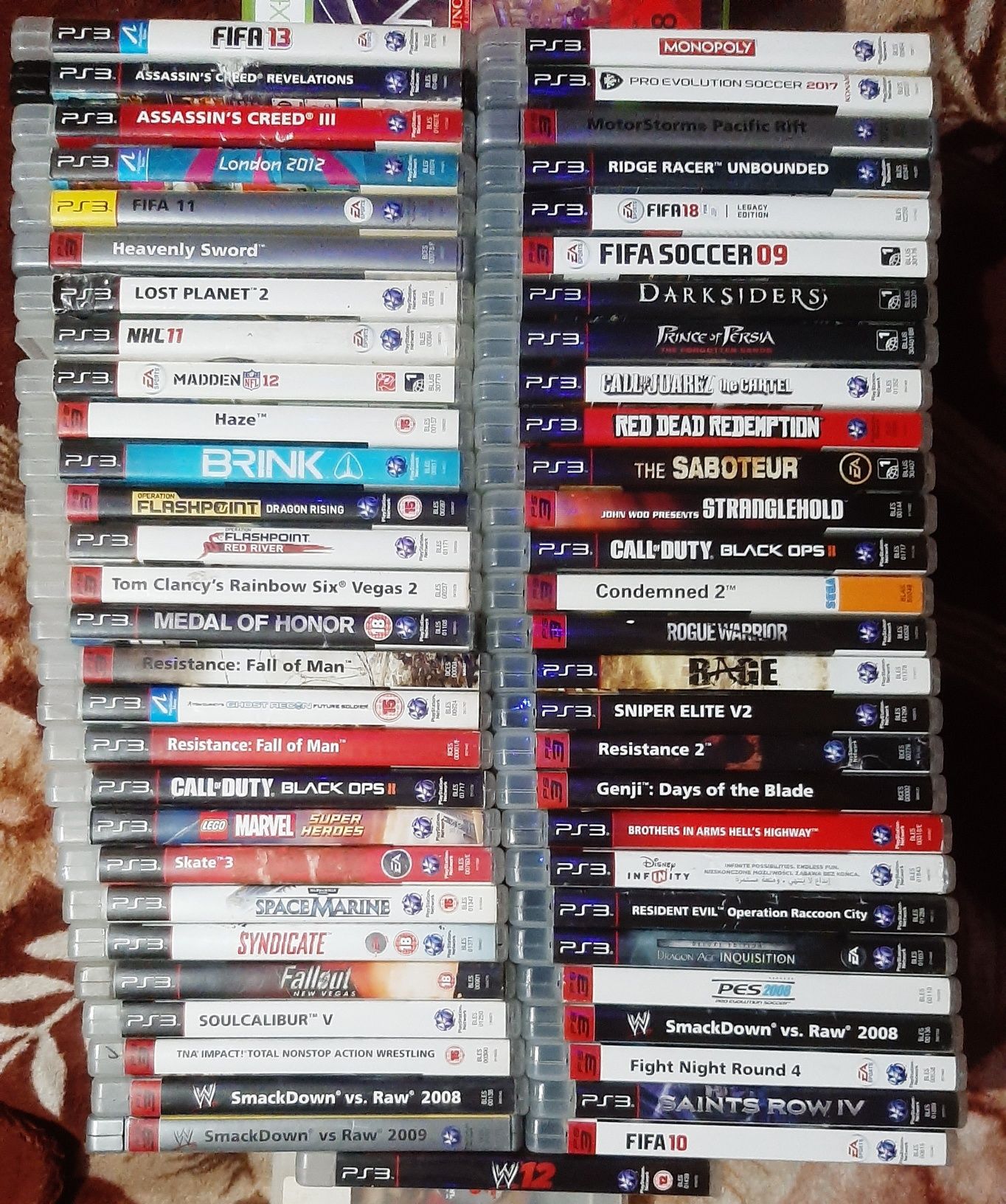 Vând jocuri în stare bună ps3 PlayStation 3