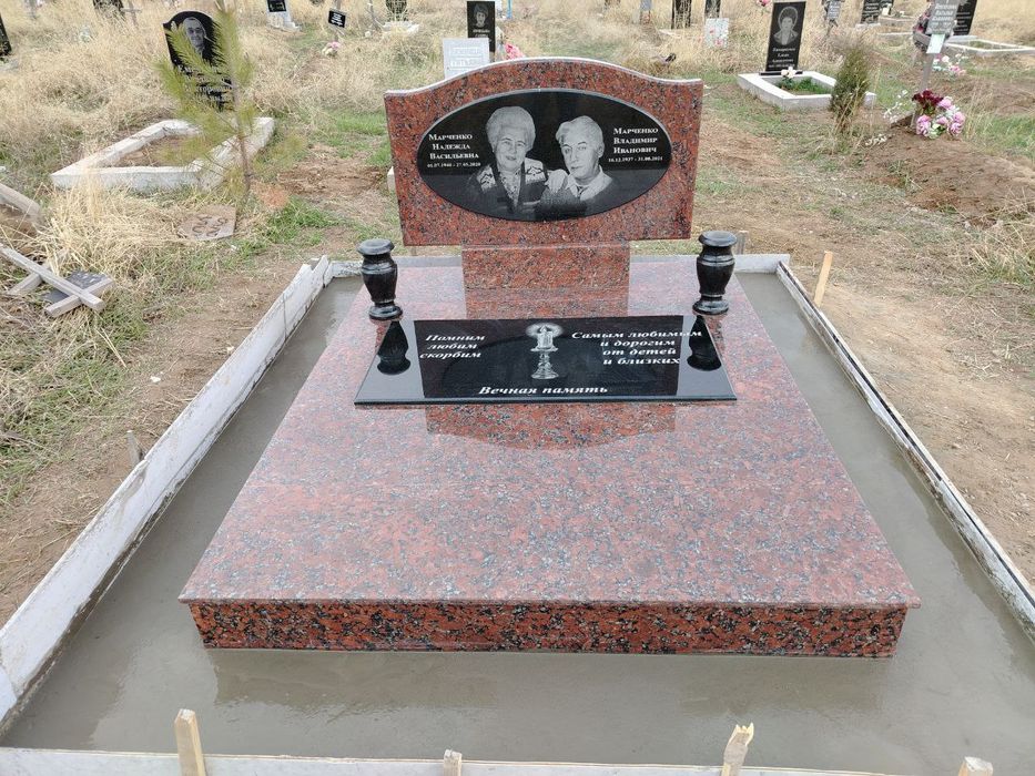 Памятники из мрамора и гранита. Уход за могилами. Доступные цены