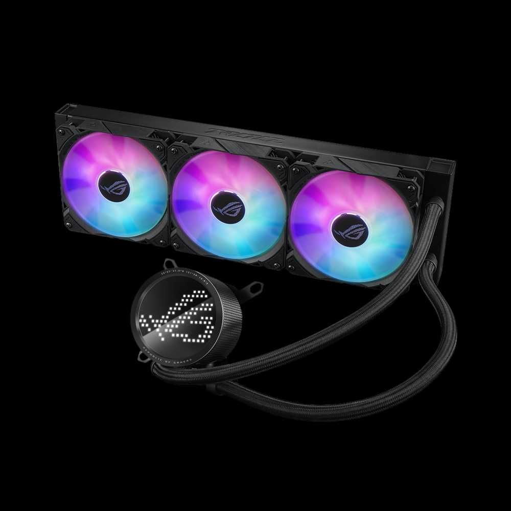 Кулер,Asus ROG RYUO III 360 ARGB, белый/черный