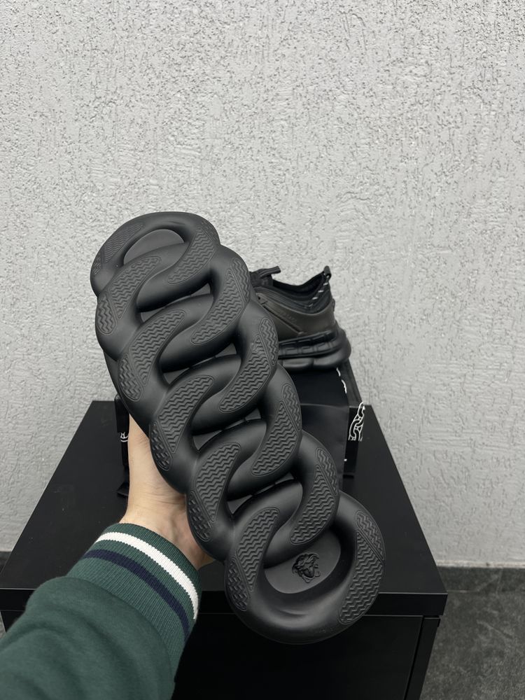 Adidasi Versace Chain Reaction premium full black