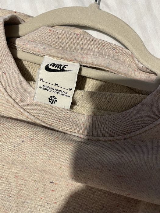 Nike recycled, найк бежава блуза