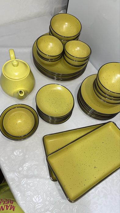 Новый набор на 7 персон. Керамика