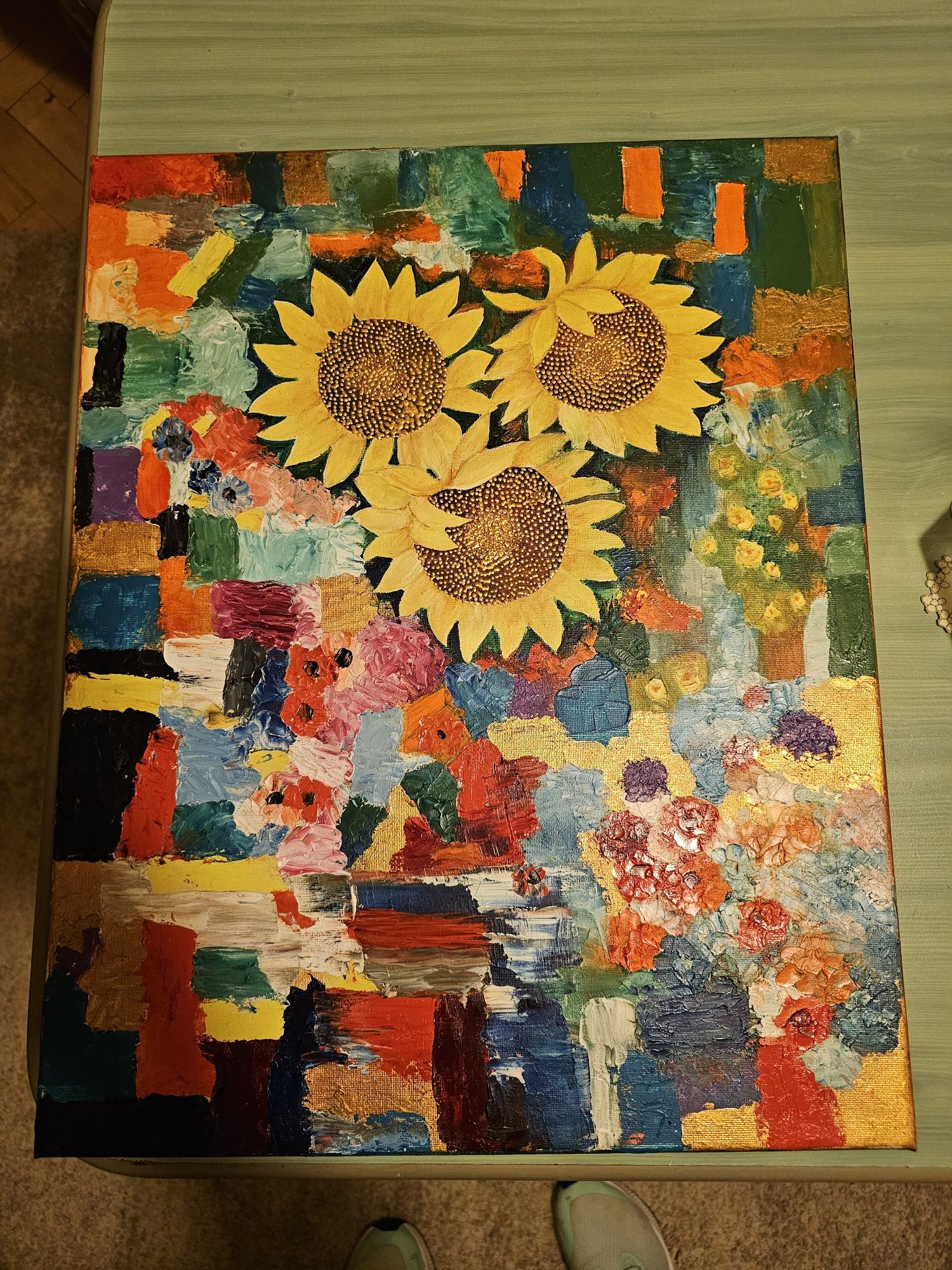 Picturi in ulei cu tema florala