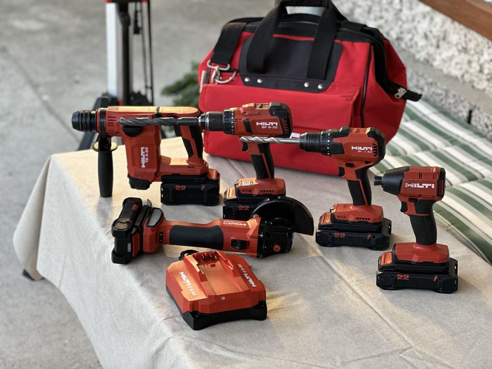 Hilti set хилти машини сет.  3500 лева