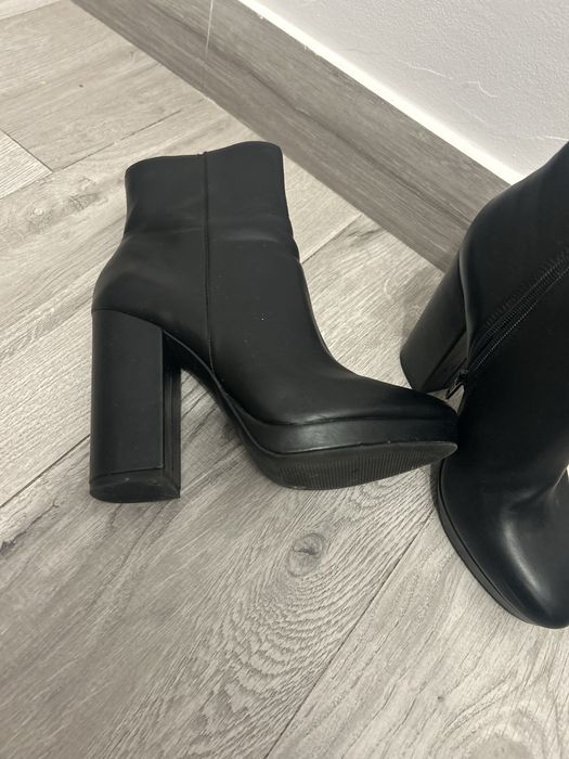 Botine H&M 40 negre damă