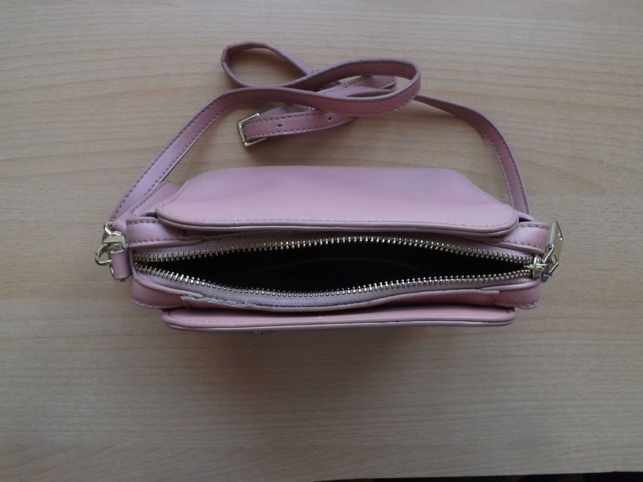 Дамска раничка и чантичка от естествена кожа