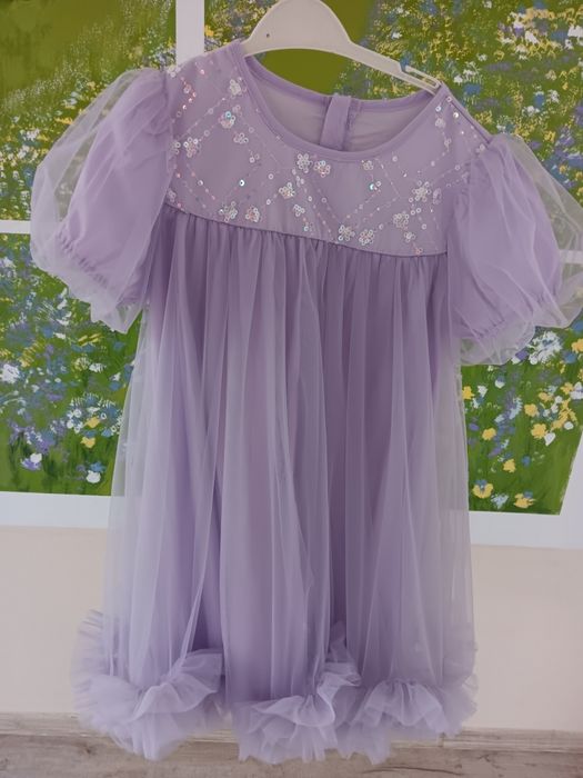 Rochita fetite 8-10ani lila