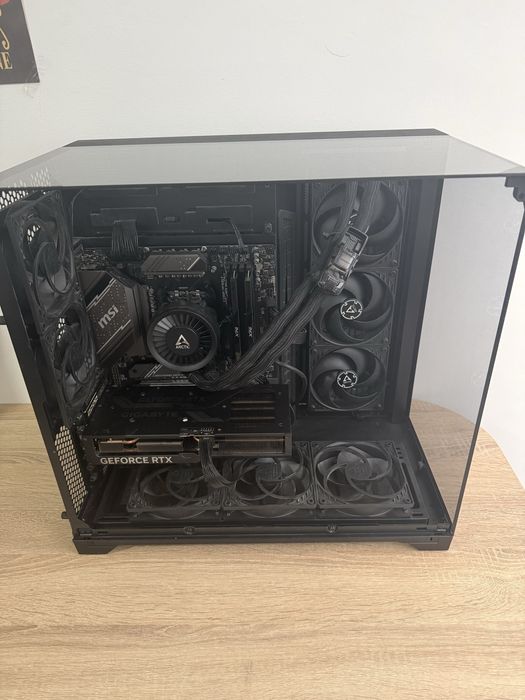 NO RGB PC BUILD. Геймърски компютър! Ryzen 7 7800x3d/RTX 4070 Super