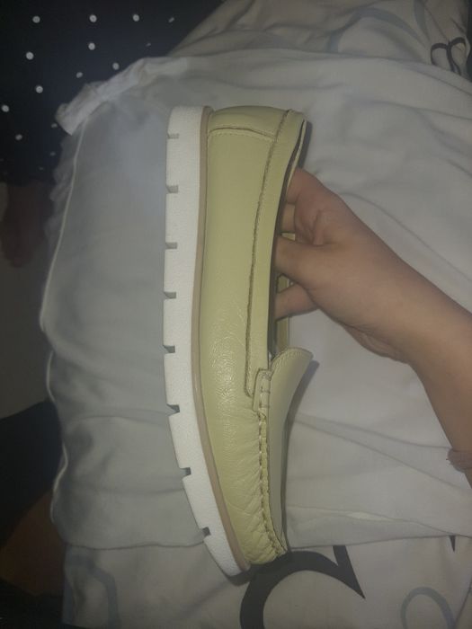 Vand mocasini  din piele
