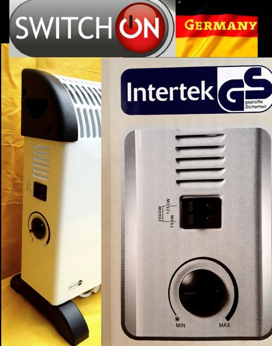 Convector 2000 W SWITCHON Germania Termostat 3 Trepte putere NOU