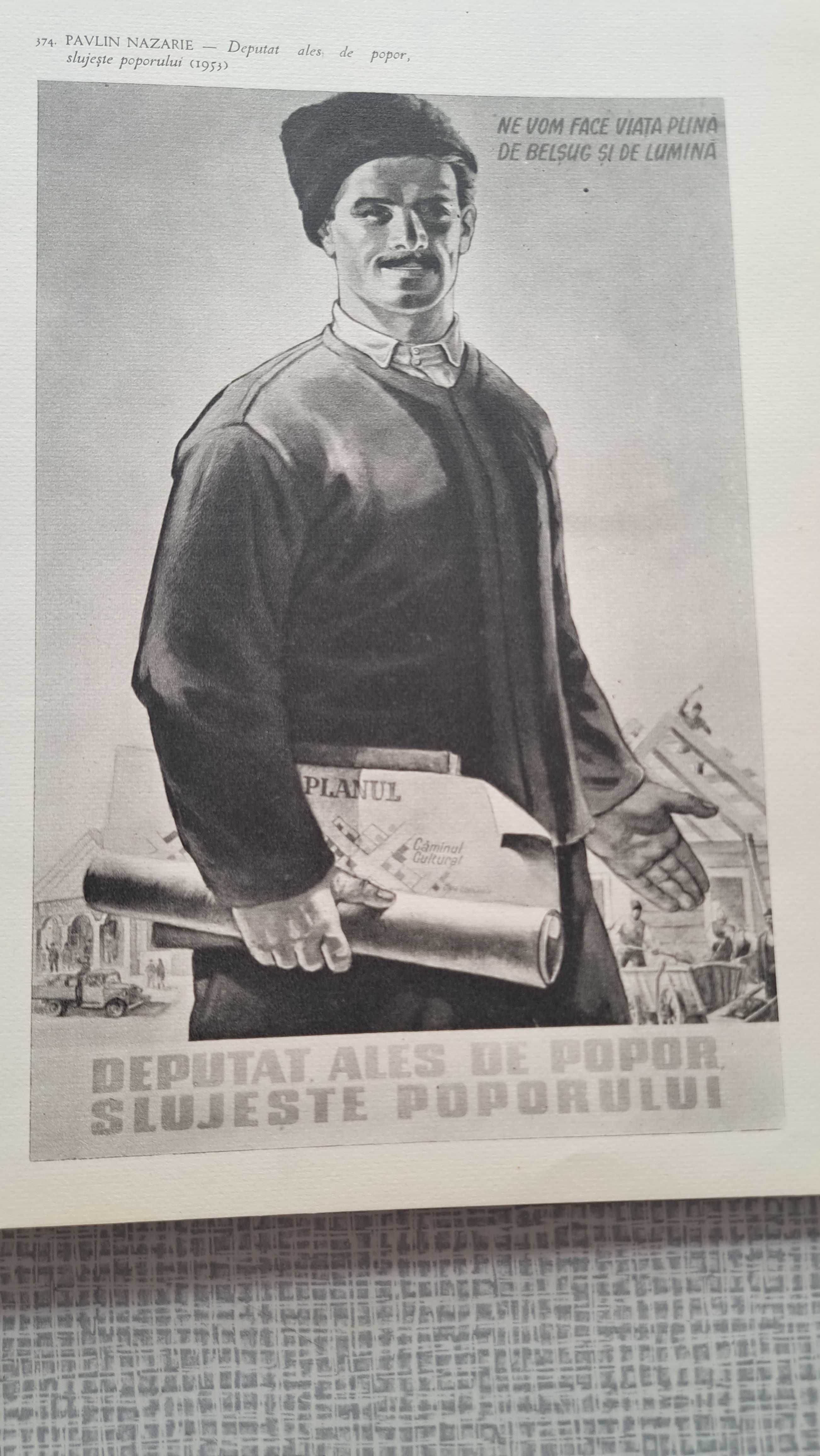 Grafica Militanta Romaneasca Ed. Meridiane, 1963 Carte veche rară