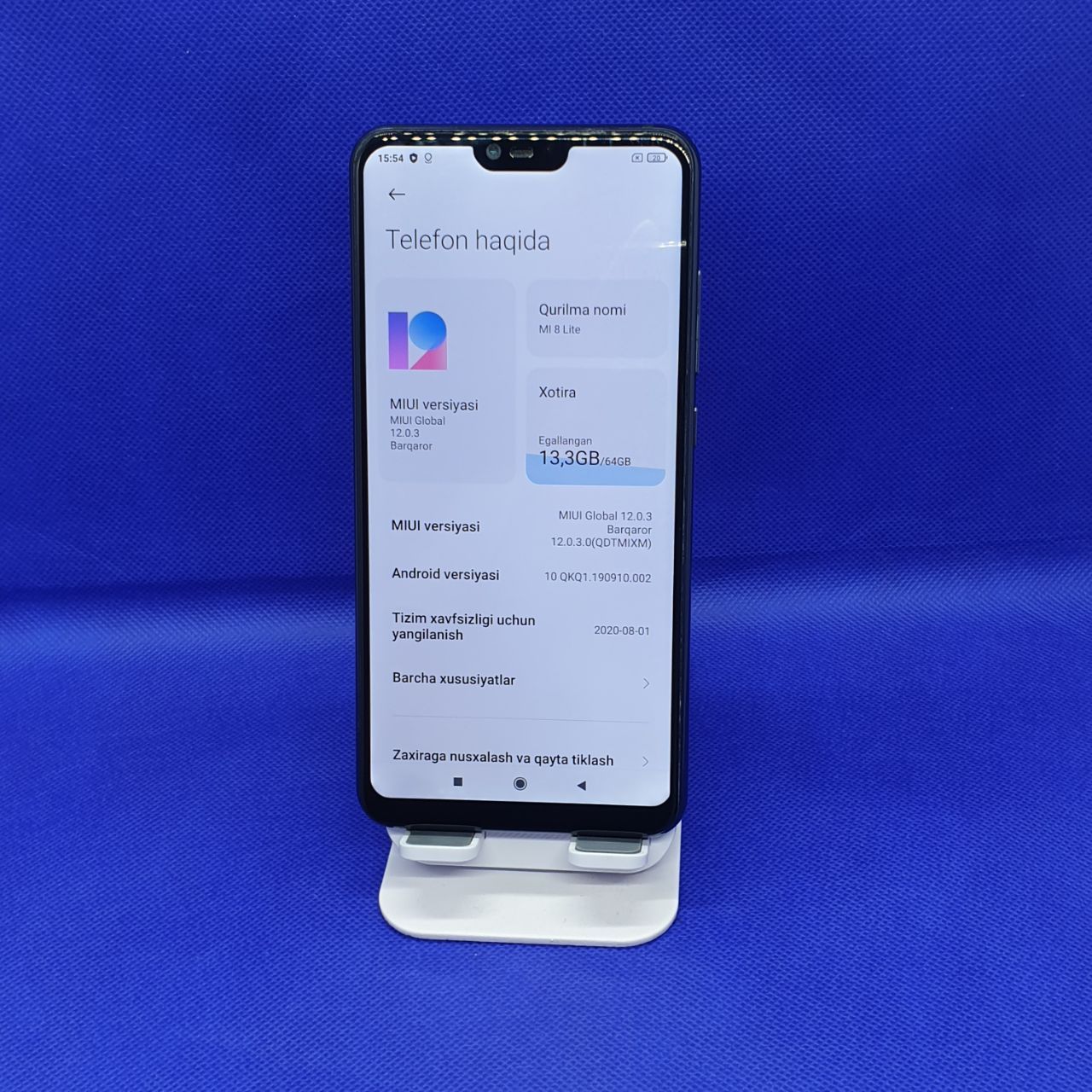 Xiomi 8 lite sotiladi