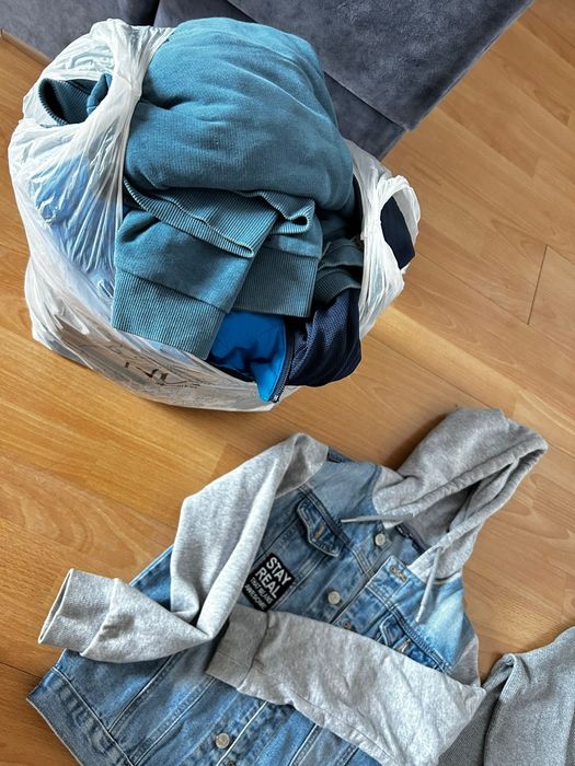 Джинсовая, джинсы, кофта