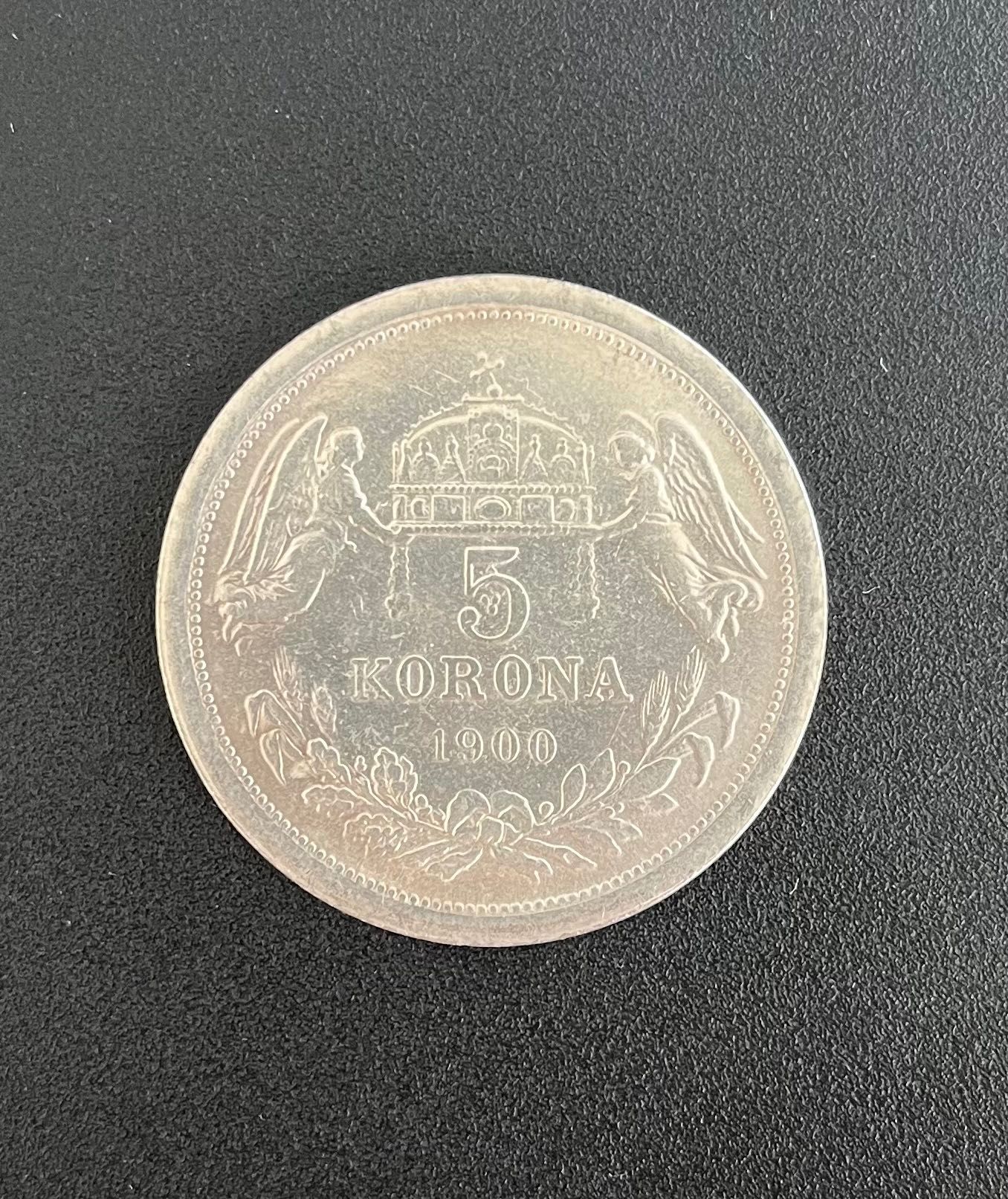 Moneda Ferencz Jozsef, 5 Korona 1900