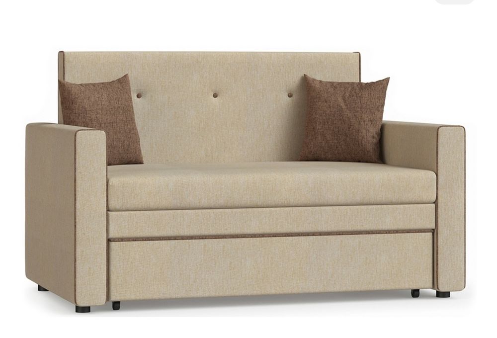 Продам мини диван (145*80), раскладной (120*200 спальное место)