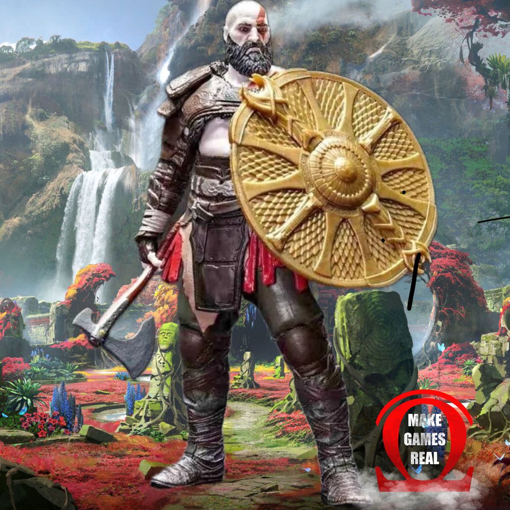 Екшън фигура God of War Ragnarok - Kratos & Atreus
