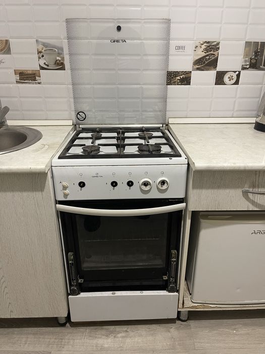 Газовая плита, рабочая