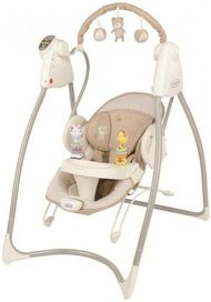 Детско столче люлка GRACO Модел Swing N'Bounce с опция за люлеене