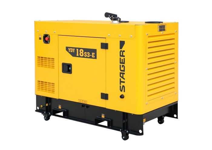 Generator Curent Stager YDY18S3 Putere 18kVA, 23A, 1500rpm, Trifazat