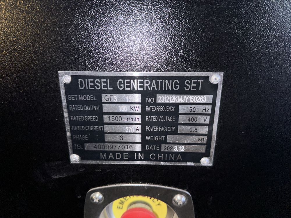 Generator ARN POWER 150kw