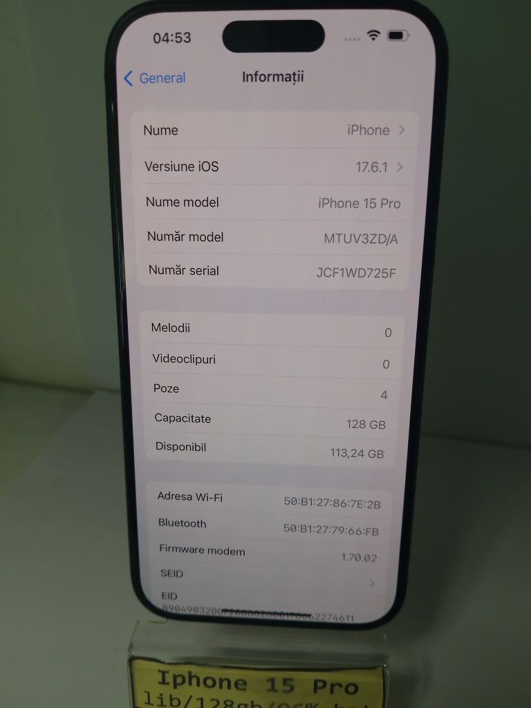 iPhone 15 Pro (M3)staramamet