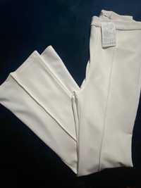 НОВ Бял панталон с ръб