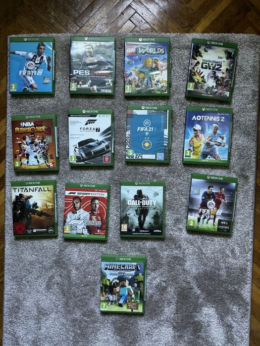 XBox One S 512 GB+2 Controllere+13 Jocuri.