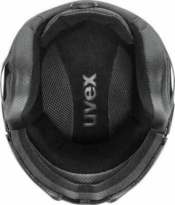 Casca schi UVEX Instinct Visor Negru Mat, marime 59-61