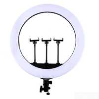 Lampa circulara 46cm RING LIGHT LED YQ460B, trepied, telecomanda