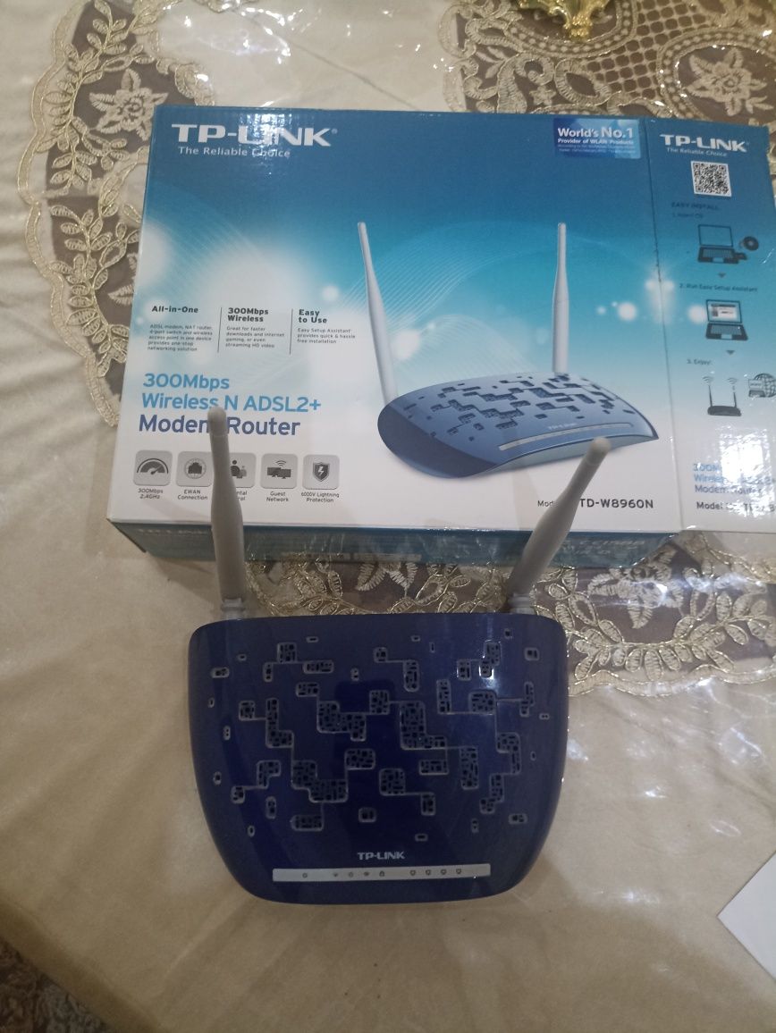 Wifi router tp-link TD-W8960 N300 ADSL/WAN